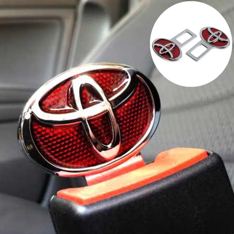 Toyota Car Seat Belt Alarm Canceler Clip 2pcs – Silence Seat Belt Alerts Instantly