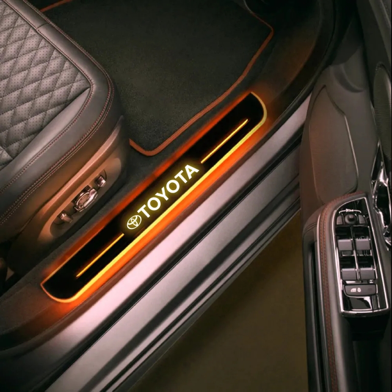 Car LED Door Sill Lights with Magnetic Installation – Stylish and Easy-to-Install Vehicle Illumination