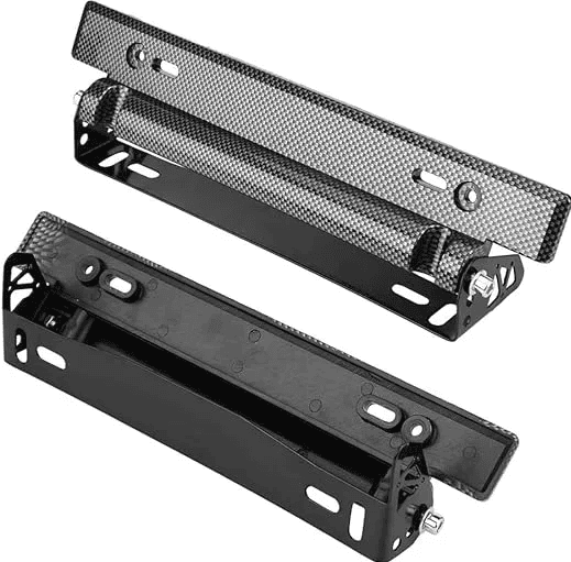 1peice Carbon fiber license plate holder- Car Hanging plate holder