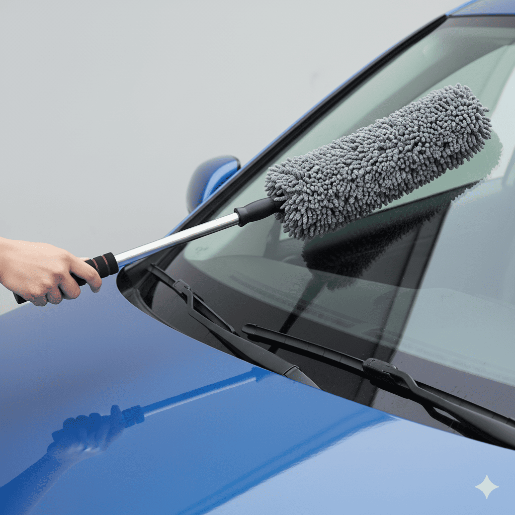 Microfiber Car Duster – Ultra Soft, Scratch-Free & Multi-Purpose Cleaning Tool