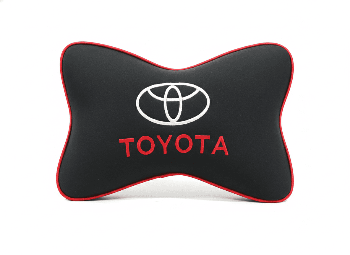 Super Soft Car Neck Pillow Set (2pcs) – Universal Seat Headrest Cushion for Toyota & All Cars